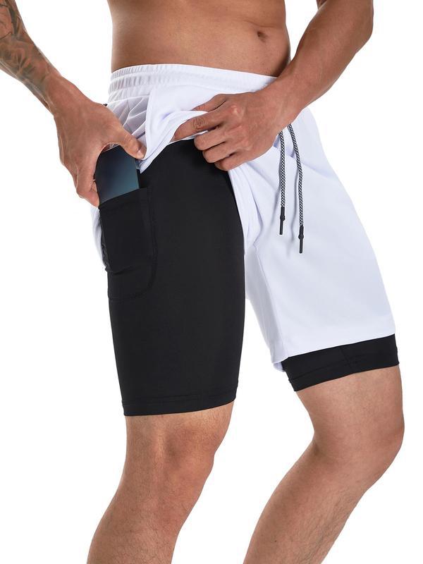 Men’s 2-in-1 Training Shorts – Comfort & Functionality