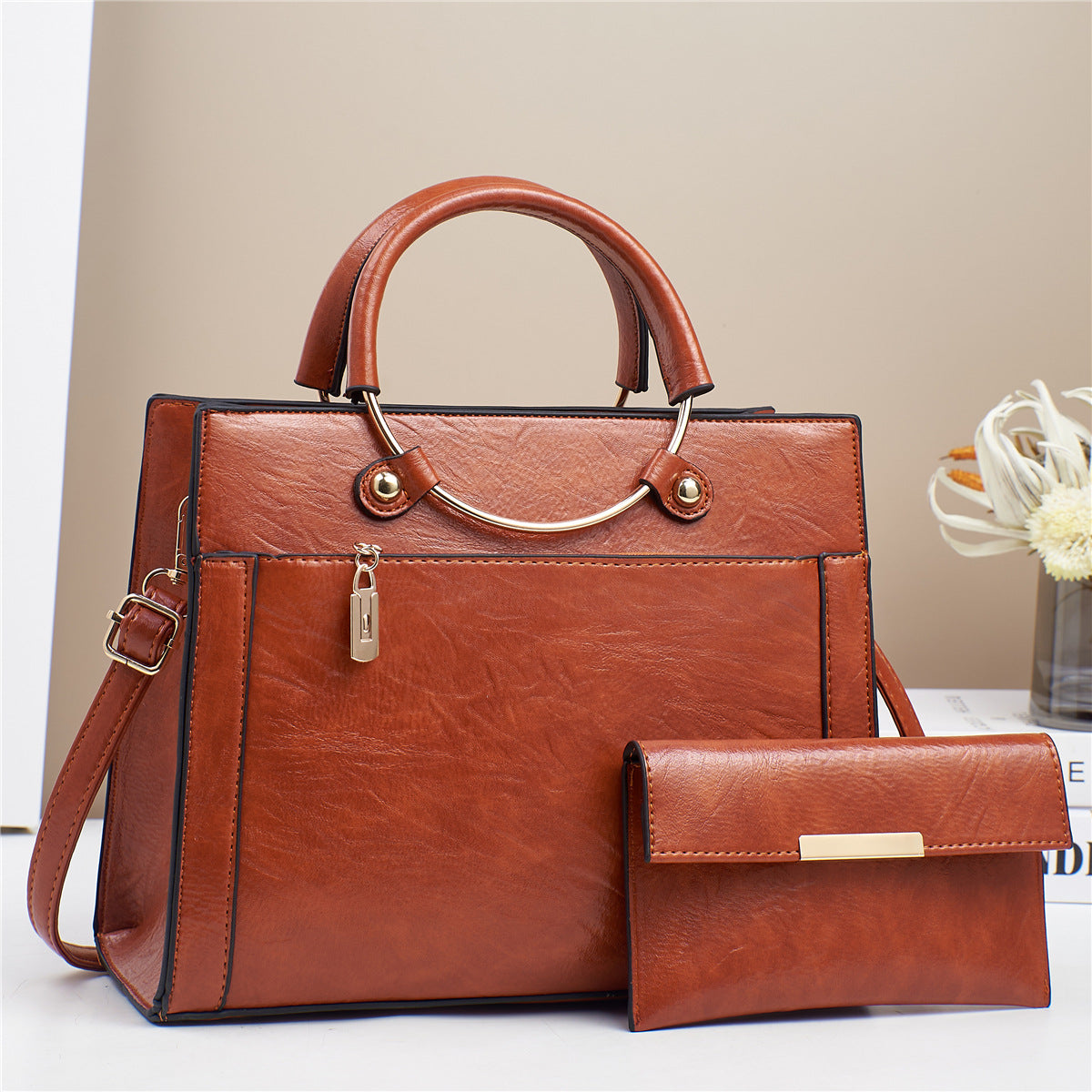 Elegant Retro Bag Set – The Perfect Blend of Style & Functionality!