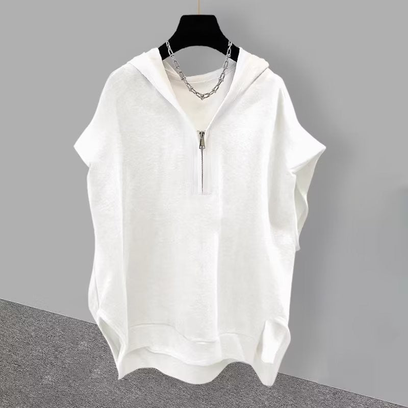 Stylish and comfortable Sleeveless Hoodie – Urban Fashion!