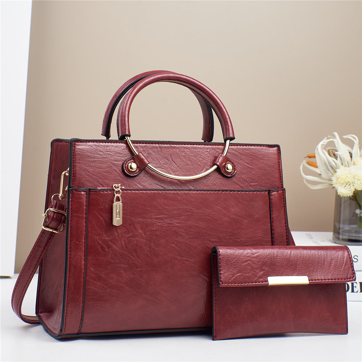 Elegant Retro Bag Set – The Perfect Blend of Style & Functionality!