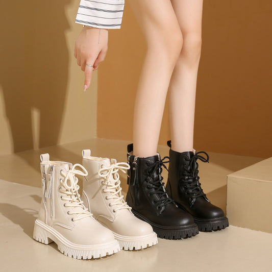 Trendy and comfortable Platform Combat Boots!