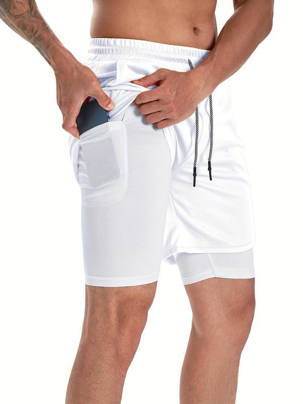 Men’s 2-in-1 Training Shorts – Comfort & Functionality