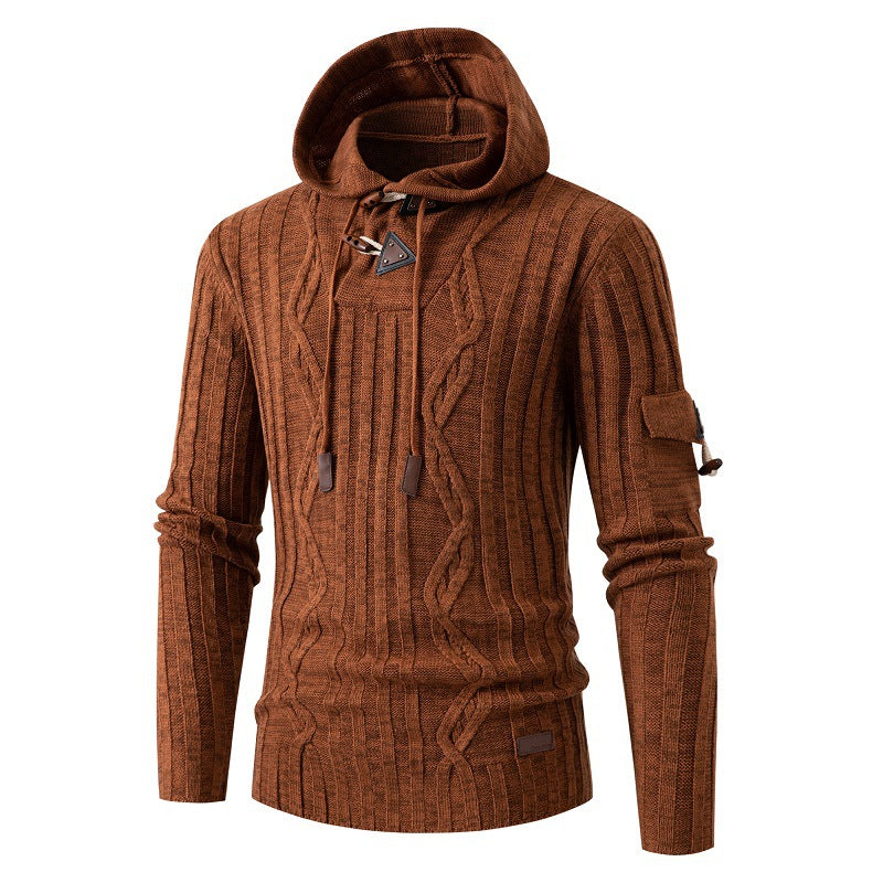 Cable Knit Hoodie – Classic Style & Comfort