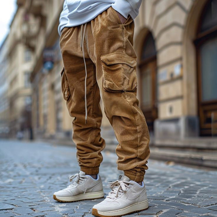 Urban Corduroy Cargo Joggers