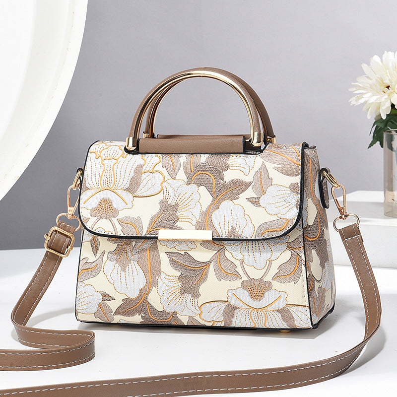 Floral Elegance Handbag – Chic & Versatile