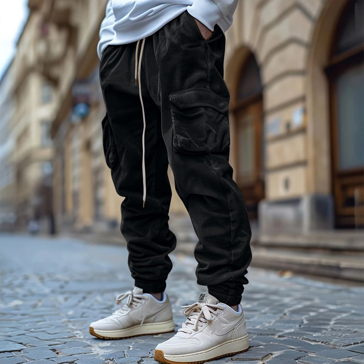 Urban Corduroy Cargo Joggers