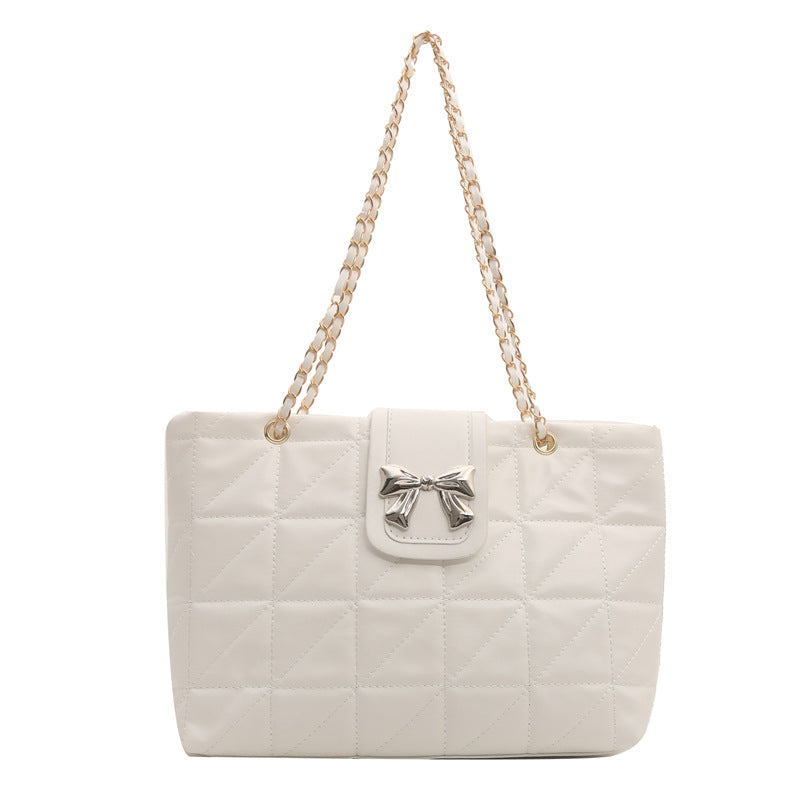 Elegant Shoulder Bag – Diamond Quilted Design & Chic Chain Strap!