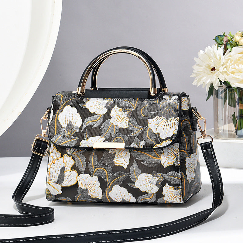 Floral Elegance Handbag – Chic & Versatile