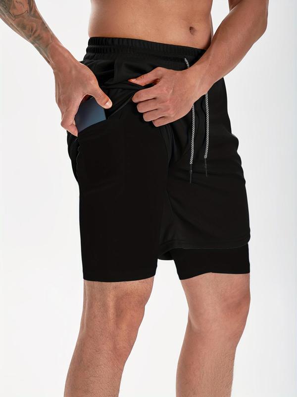 Men’s 2-in-1 Training Shorts – Comfort & Functionality