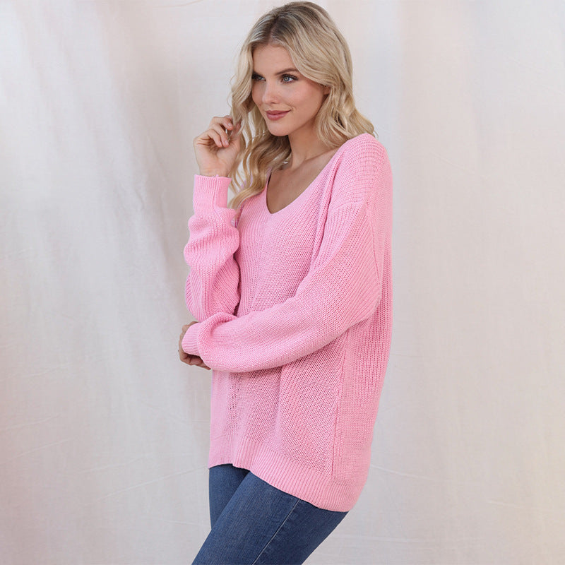 Cozy Knit Pullover – Trendy & Comfortable