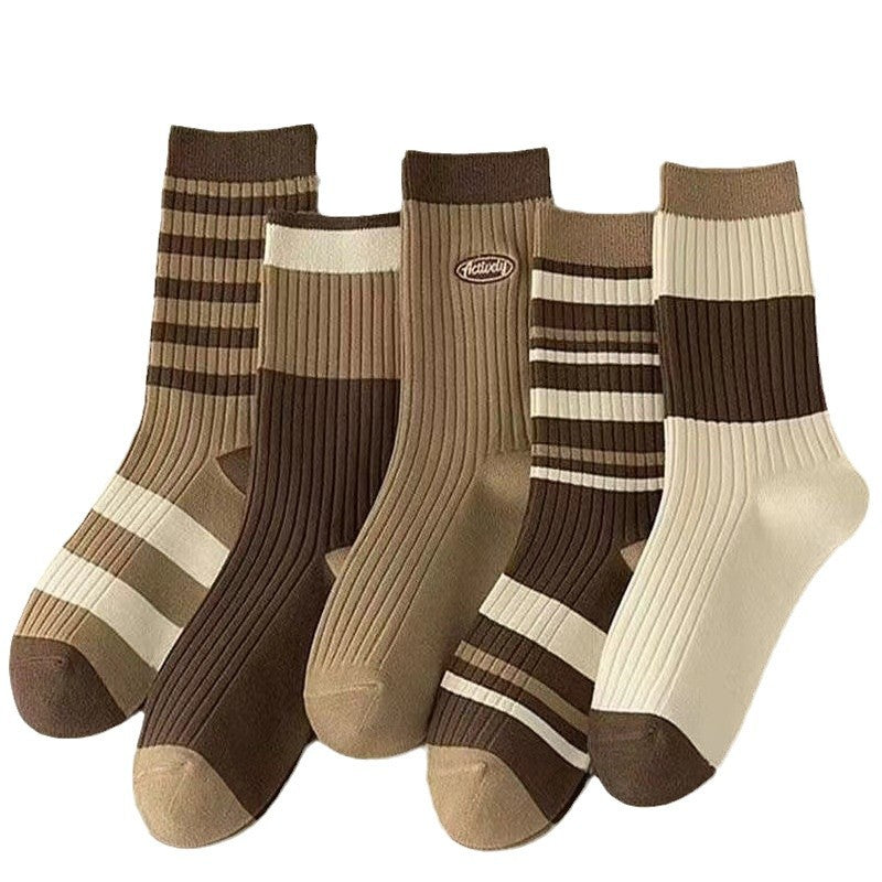 Soft & Stylish Mid-Calf Socks – Comfort in Every Step!