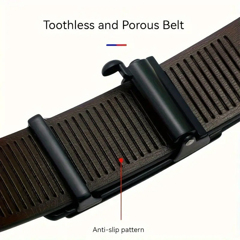 Men’s Sleek Automatic Buckle Belt – Elegant & Versatile