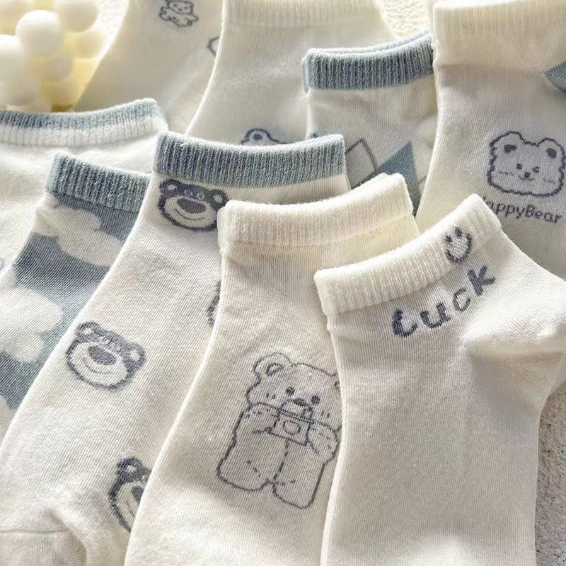 Adorable Teddy Bear Socks – Soft Comfort in Every Step!