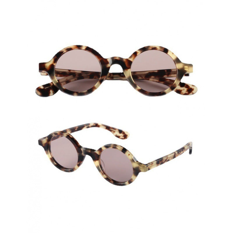 Retro Round Personalized Sunglasses – Vintage Elegance for Every Occasion