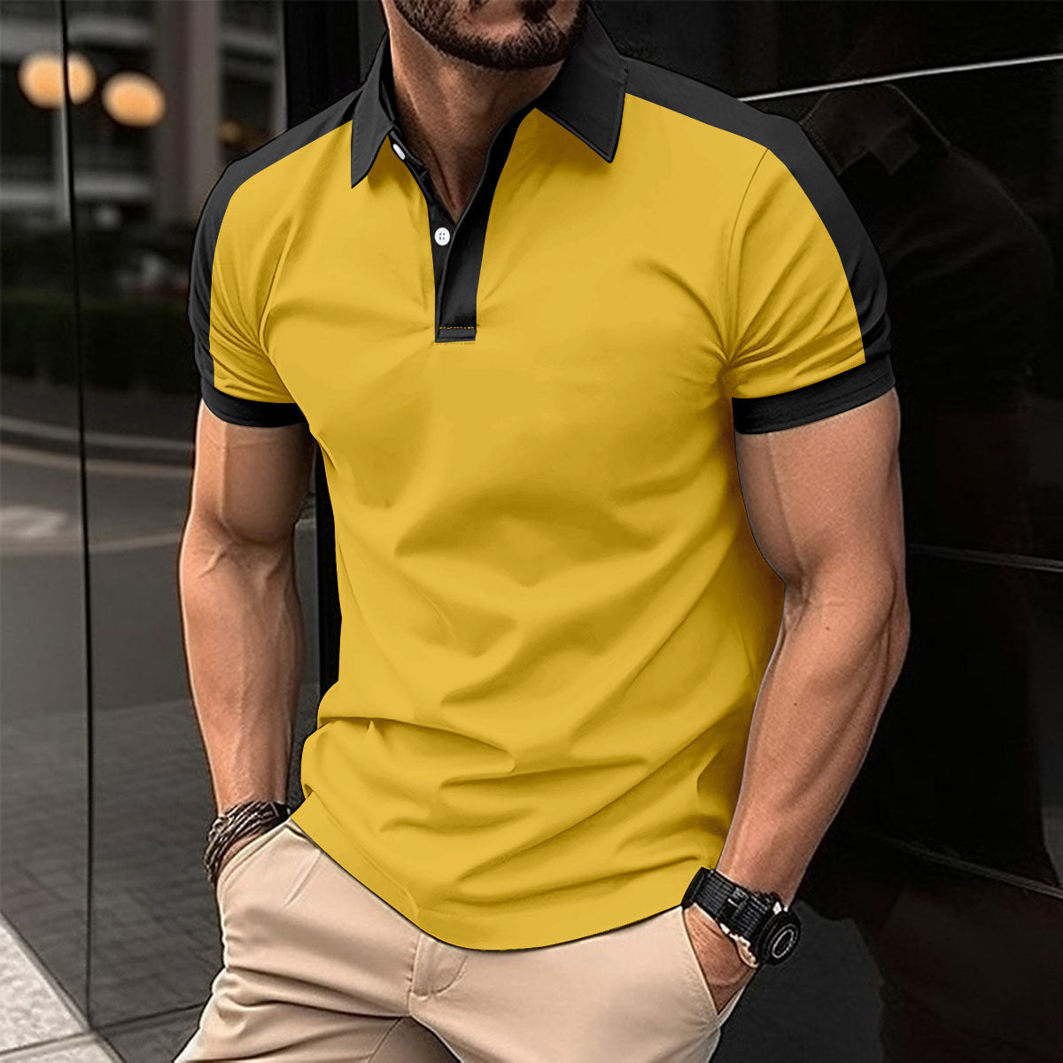 Stylish Men's Polo Shirt – Effortlessly Elegant!