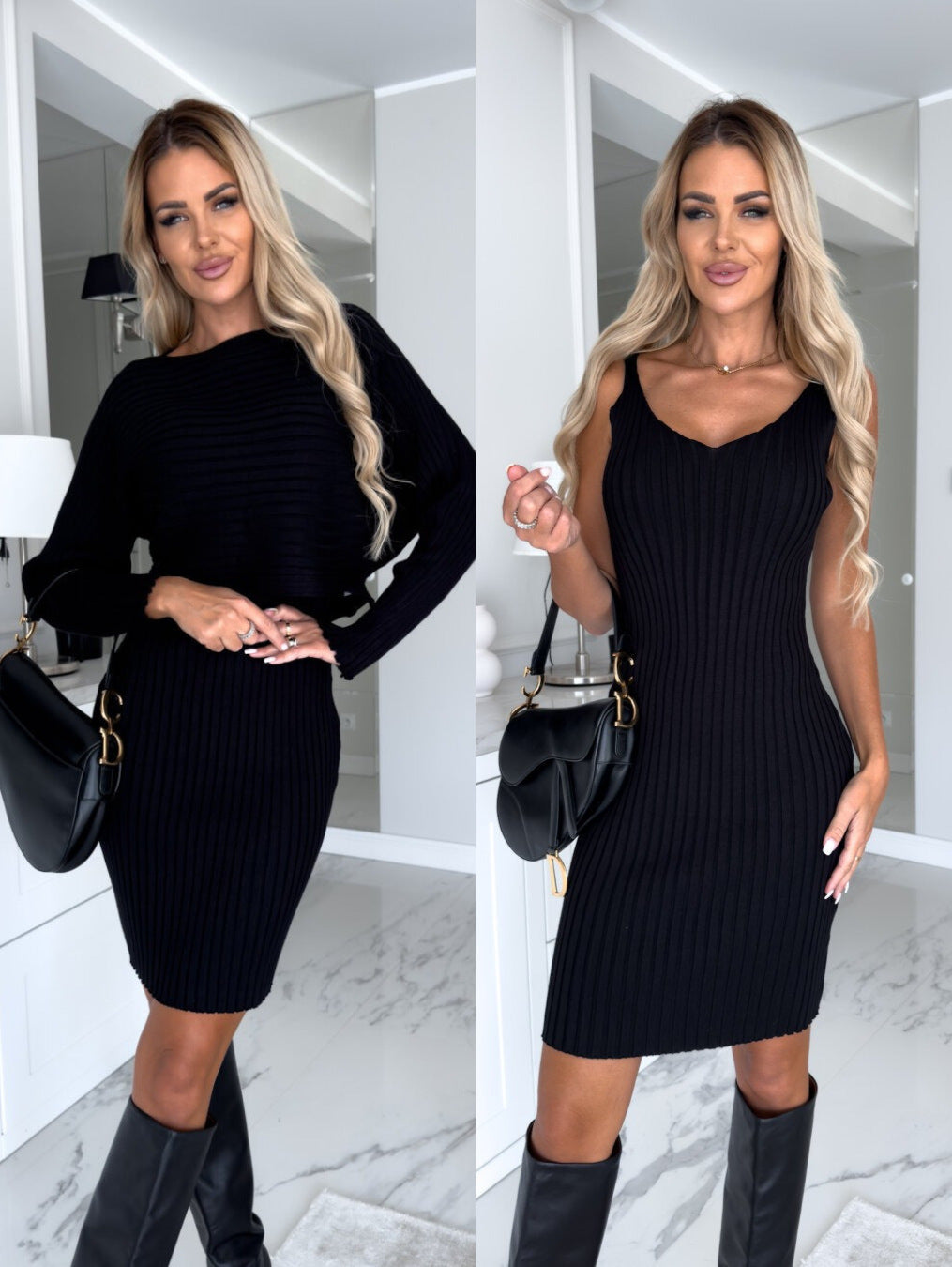 Timeless Ribbed Knit Dress – the perfect mix of femininity and comfort!