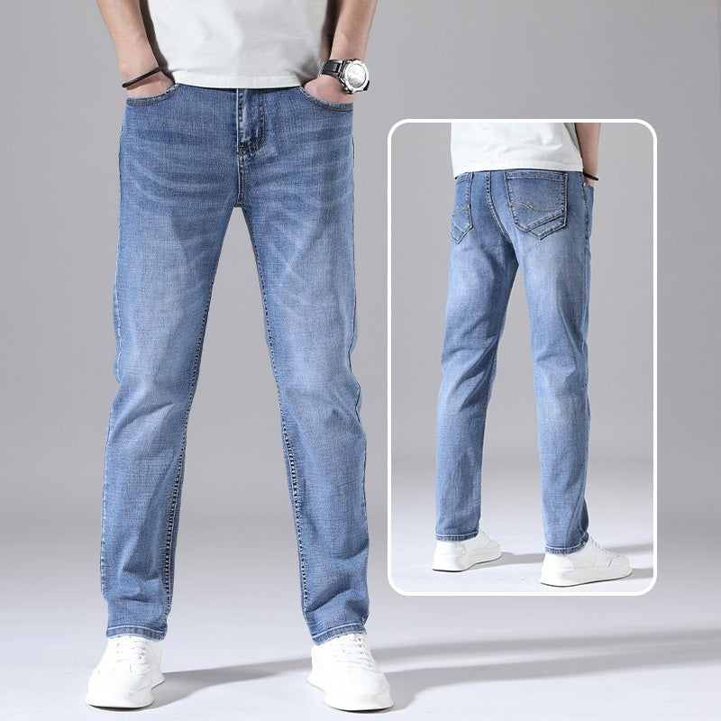 Lightweight Tapered Jeans – Effortless Style & Comfort