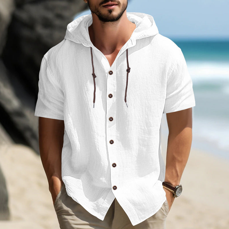 Coastal Breeze Hooded Shirt