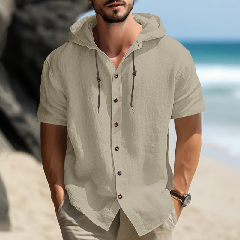 Coastal Breeze Hooded Shirt